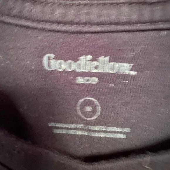 Goodfellow Black T-shirt Ocean, Mountains and Tree - Picture 3 of 4